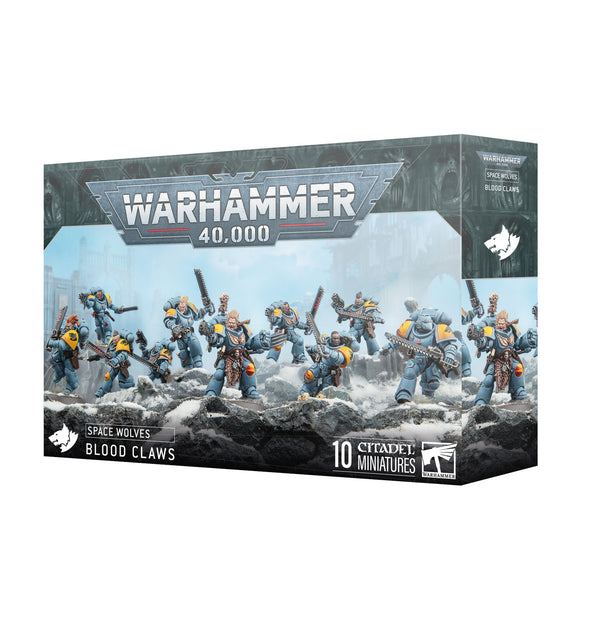 Games Workshop Warhammer 40K Space Wolves Blood Claws 53-08