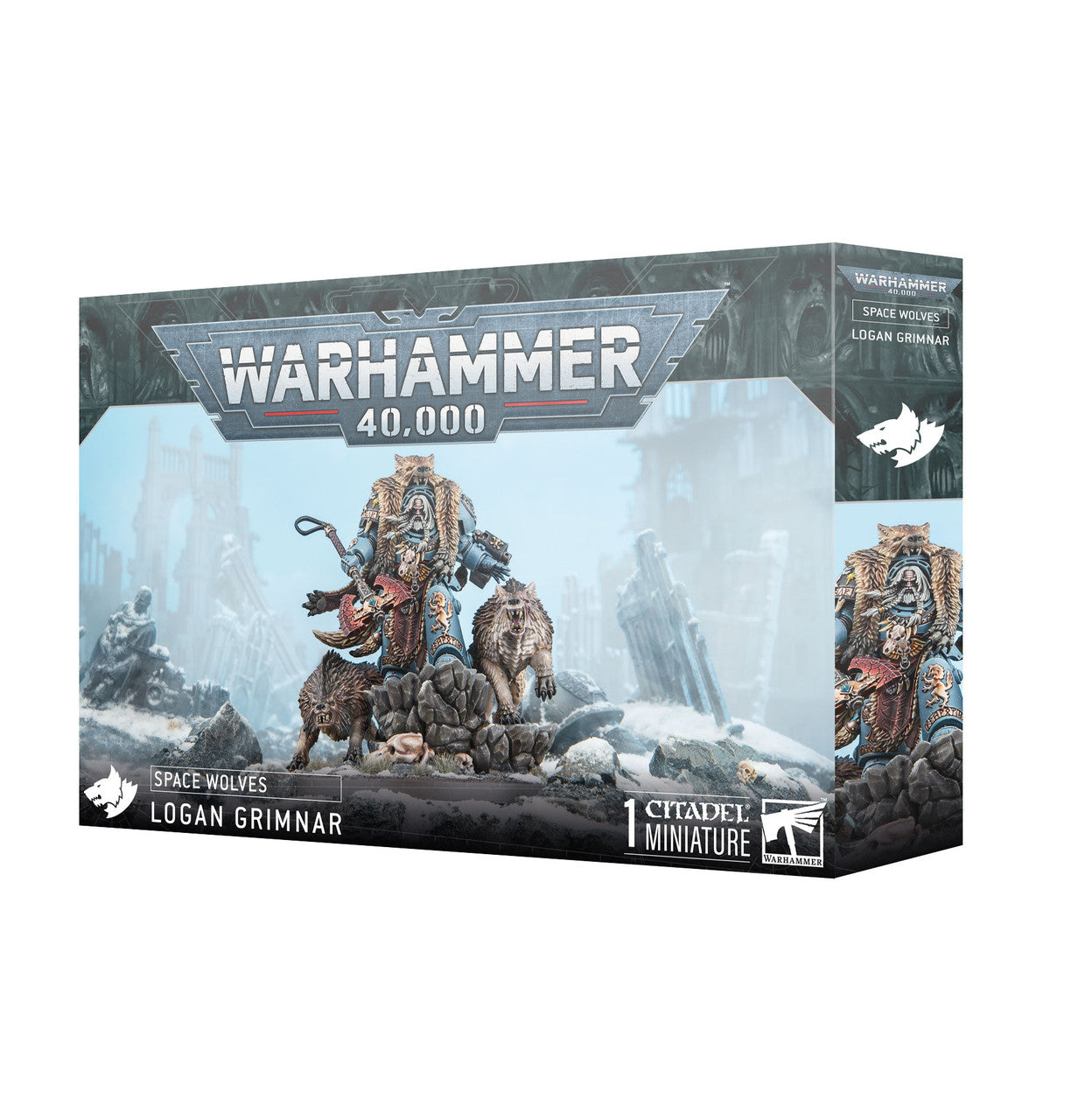 Games Workshop Warhammer 40K Space Wolves Logan Grimnar 53-28