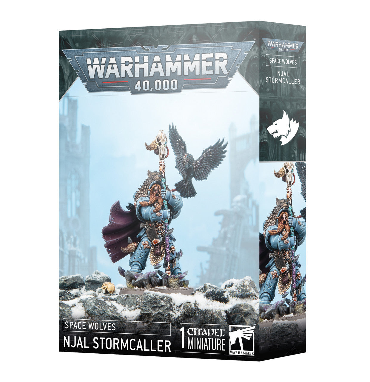 Games Workshop Warhammer 40K Space Wolves Njal Stormcaller 53-35