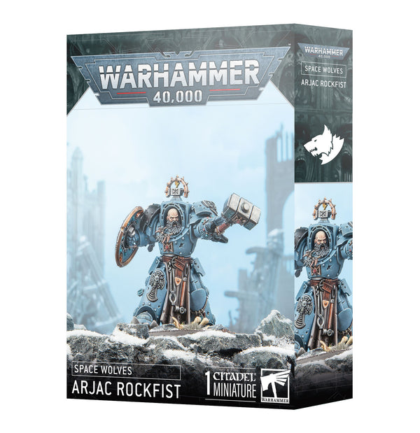 Games Workshop Warhammer 40K Space Wolves Arjac Rockfist 53-38