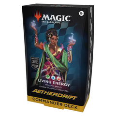 Magic The Gathering CCG Aetherdrift Commander Deck Living Energy (Green-Blue-Red) Single Pack MTG-DeathRace-CD-A