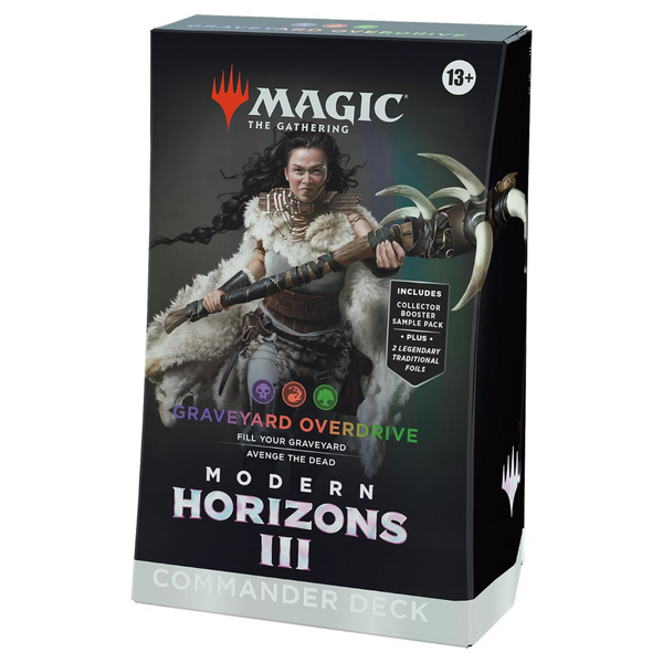 Magic The Gathering CCG Modern Horizons 3 Commander Deck Graveyard Overdrive Single Pack MTG-MHT-CD-GraveyardOverdrive