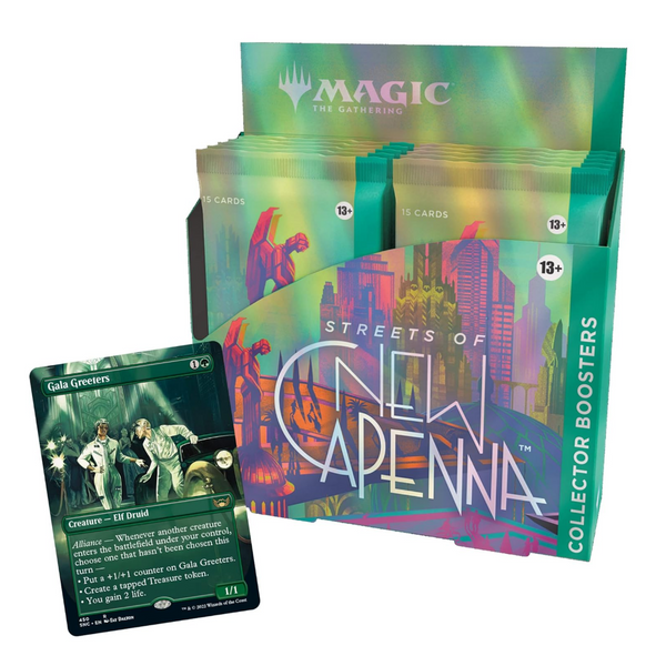 Magic The Gathering CCG Streets Of New Capenna Collector Booster Display (12) WOC-C95190000