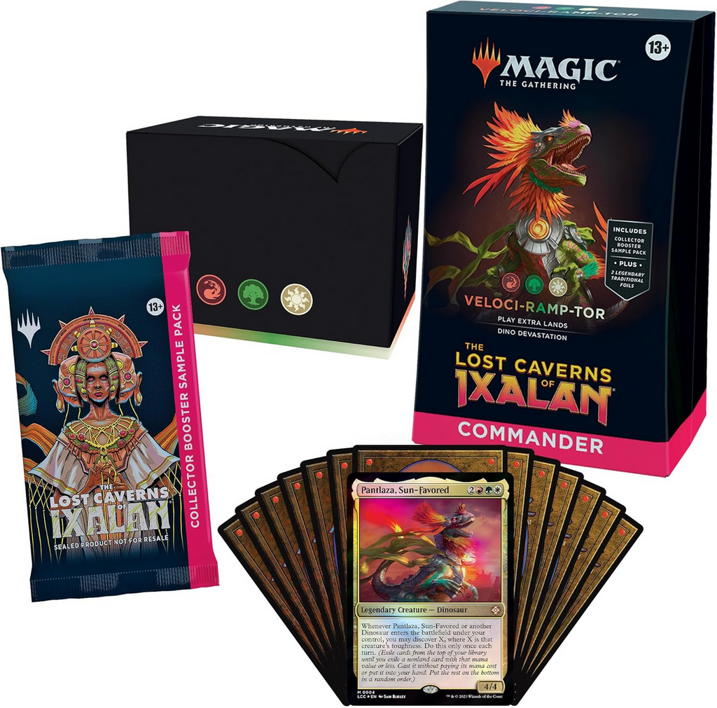 Magic The Gathering CCG The Lost Caverns of Ixalan Commander Deck Veloci Ramp Tor (White Red Green) Single Pack MTG-CCG-TLCOI-CD-VelociRampTor