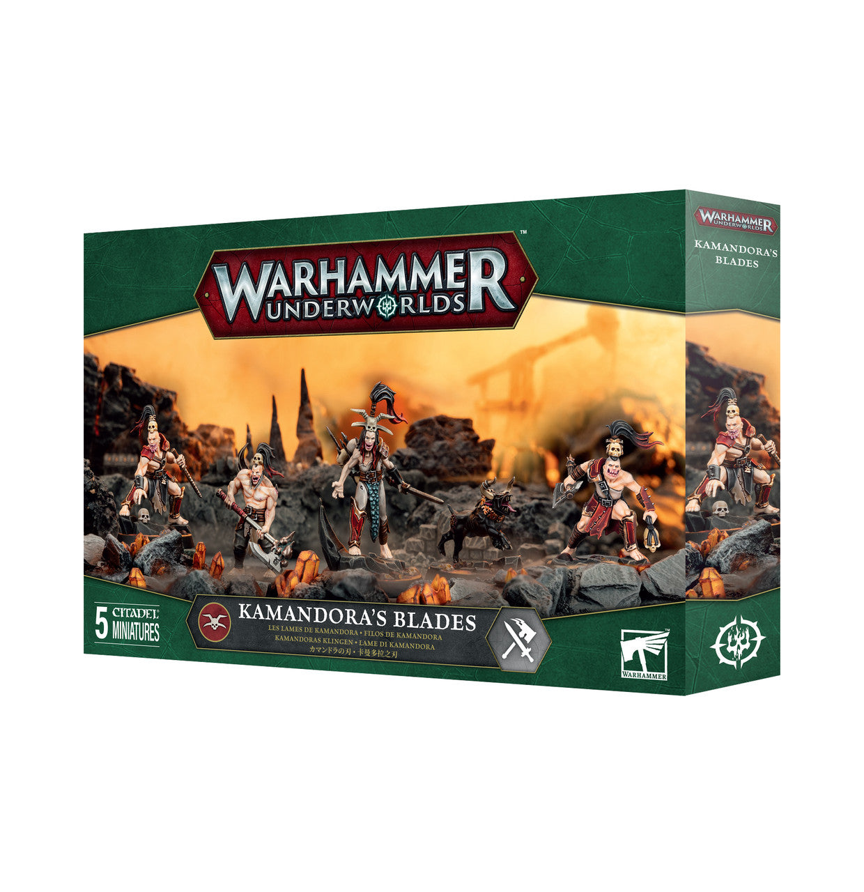 Games Workshop Warhammer 40K Warhammer Underworlds Kamandora'S Blades Plastic Box 34-008