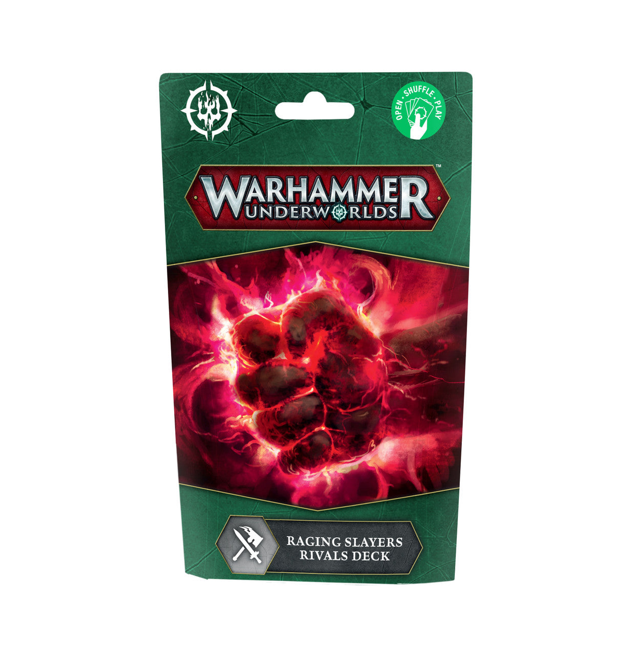 Games Workshop Warhammer 40K Warhammer Underworlds Raging Slayers Rivals Deck English Cards 34-009
