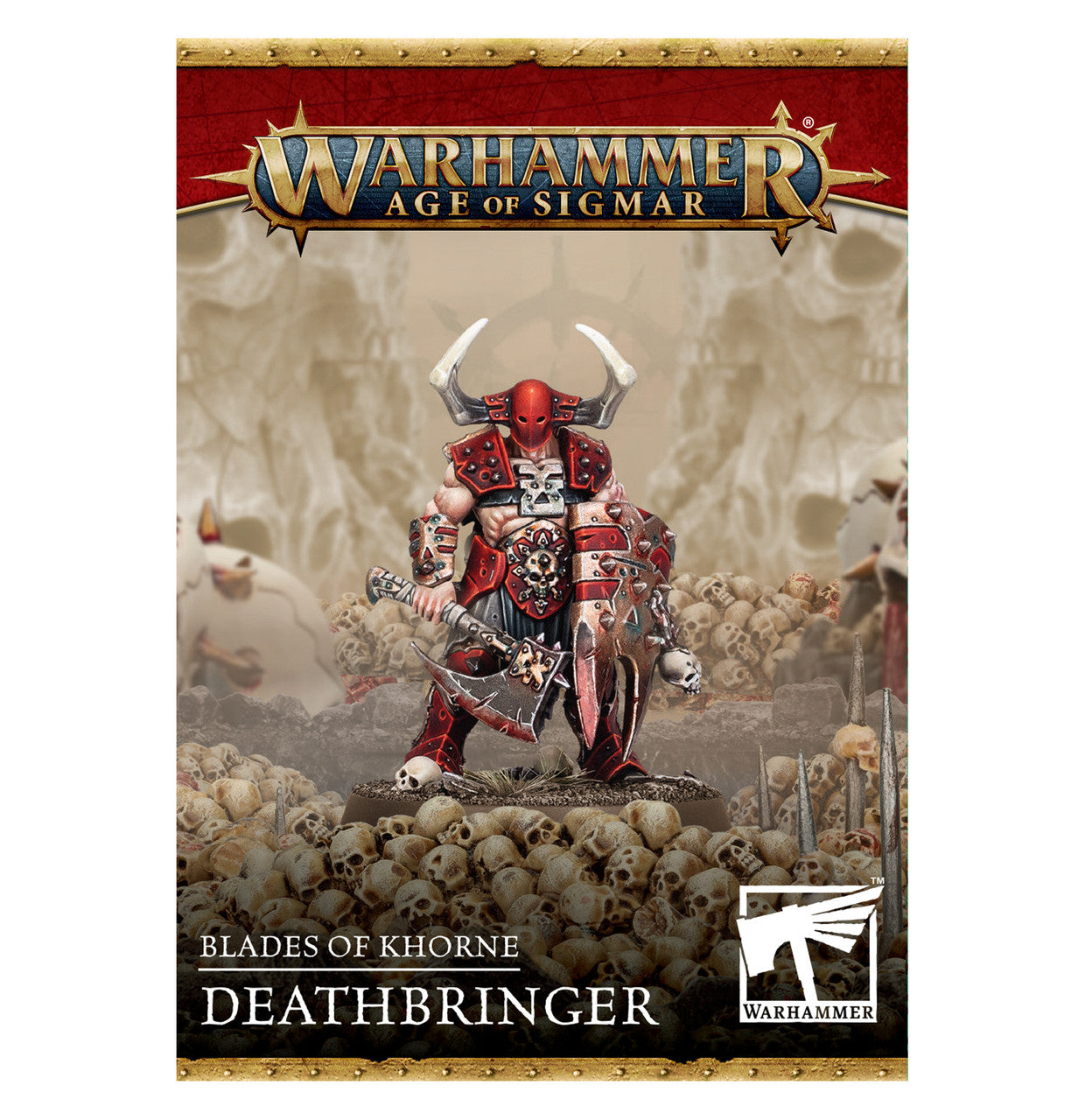 Games Workshop Warhammer Age Of Sigmar Blades of Khorne Deathbringer Plastic Box 83-104