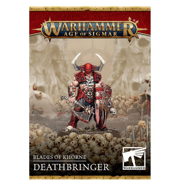 Games Workshop Warhammer Age Of Sigmar Blades of Khorne Deathbringer Plastic Box 83-104