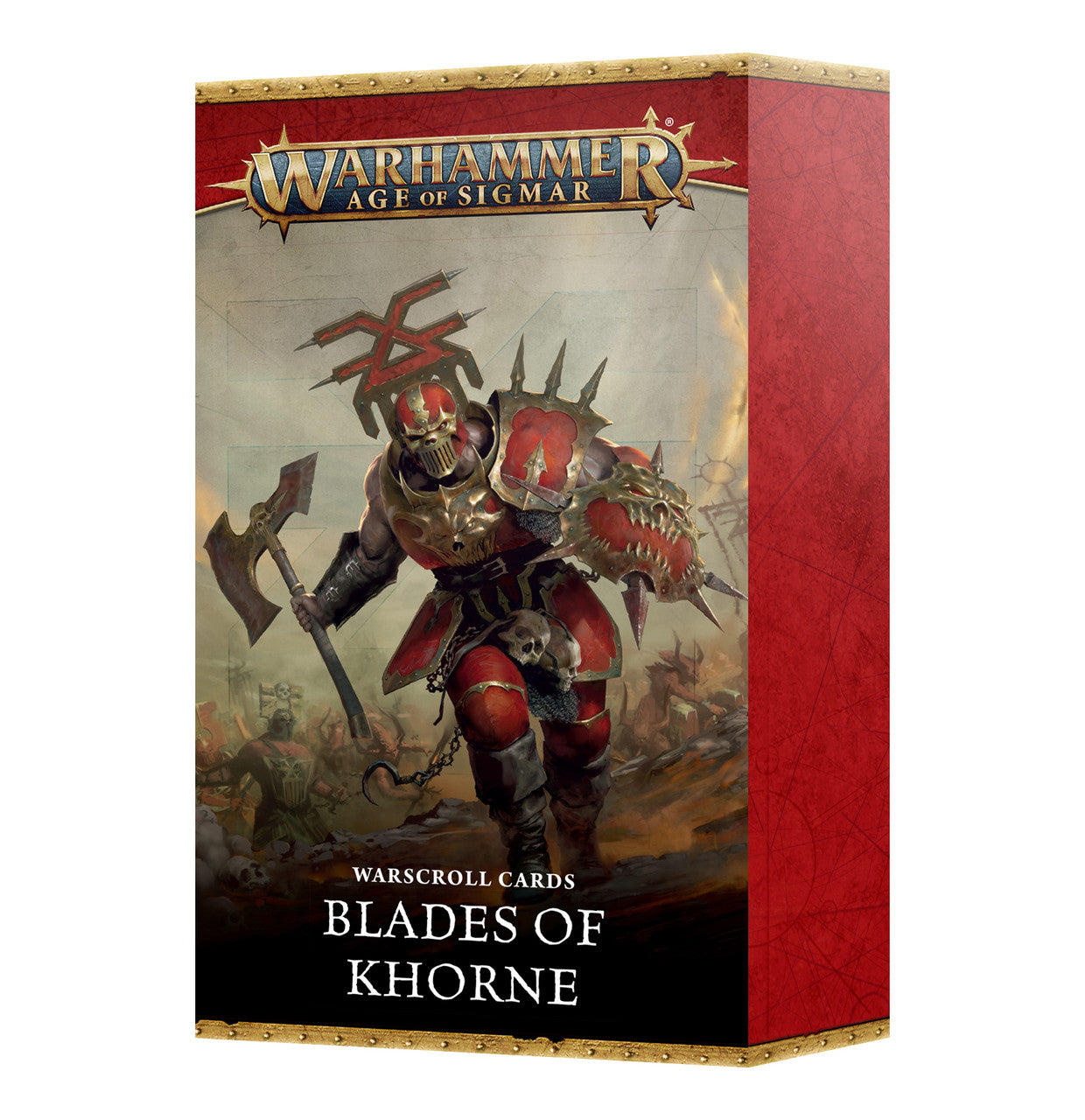 Games Workshop Warhammer Age Of Sigmar Blades of Khorne Warscroll Cards GW-2025-83-81