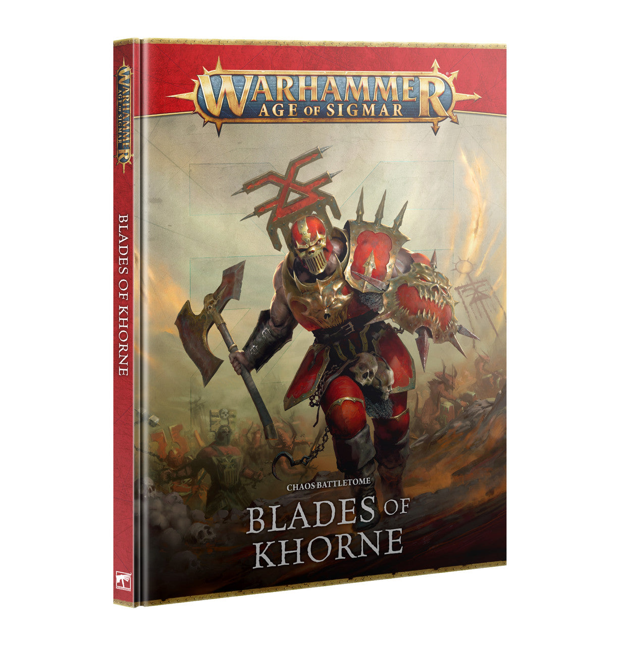 Games Workshop Warhammer Age Of Sigmar Blades of Khorne Chaos Battletome Hardback English Book GW-2025-83-01