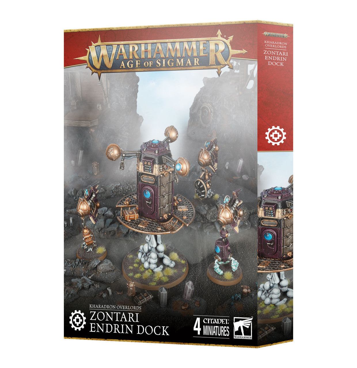 Games Workshop Warhammer Age Of Sigmar Kharadron Overlords Zontari Endrin Dock Plastic Box 84-66