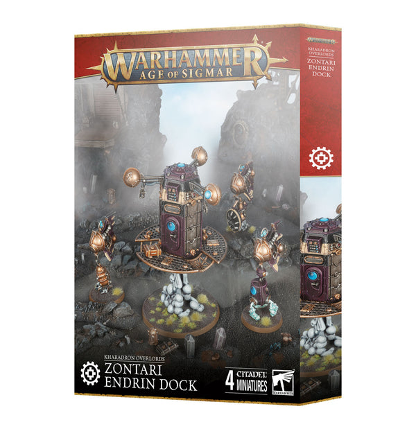 Games Workshop Warhammer Age Of Sigmar Kharadron Overlords Zontari Endrin Dock Plastic Box 84-66