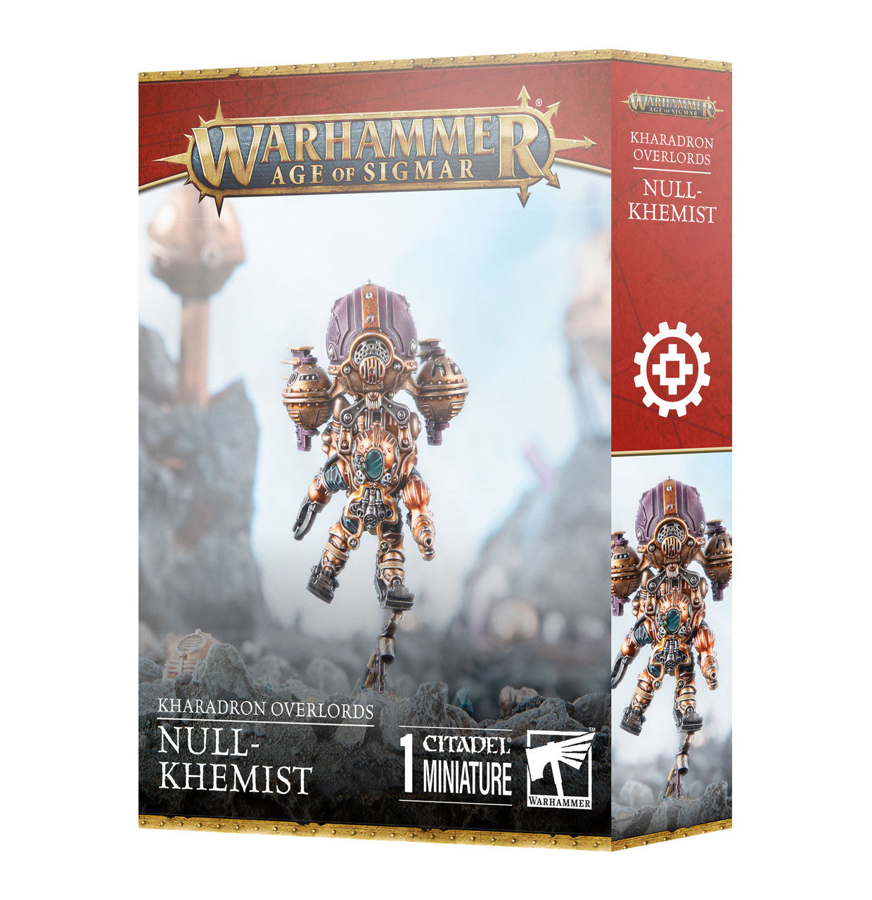 Games Workshop Warhammer Age Of Sigmar Kharadron Overlords Null Khemist Plastic Box 84-53