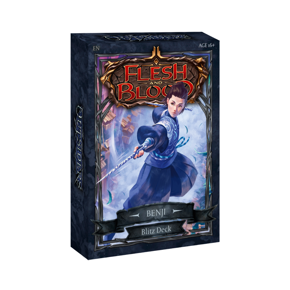 Flesh And Blood TCG Outsider Blitz Deck Benji Single Pack FAB2302-Benji