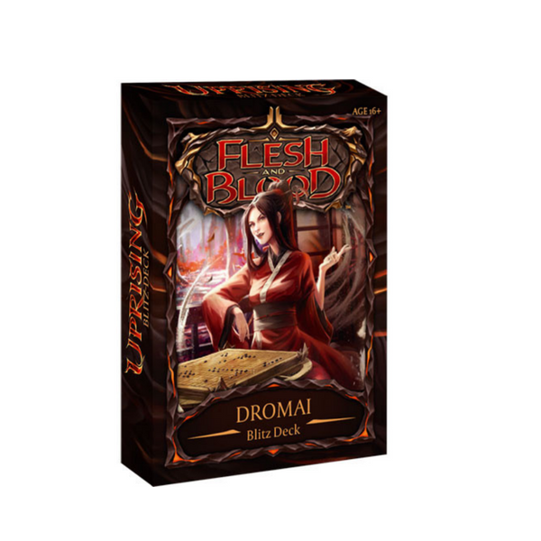 Flesh And Blood TCG Uprising Blitz Deck Dromai Single Pack FAB2204-Dromai