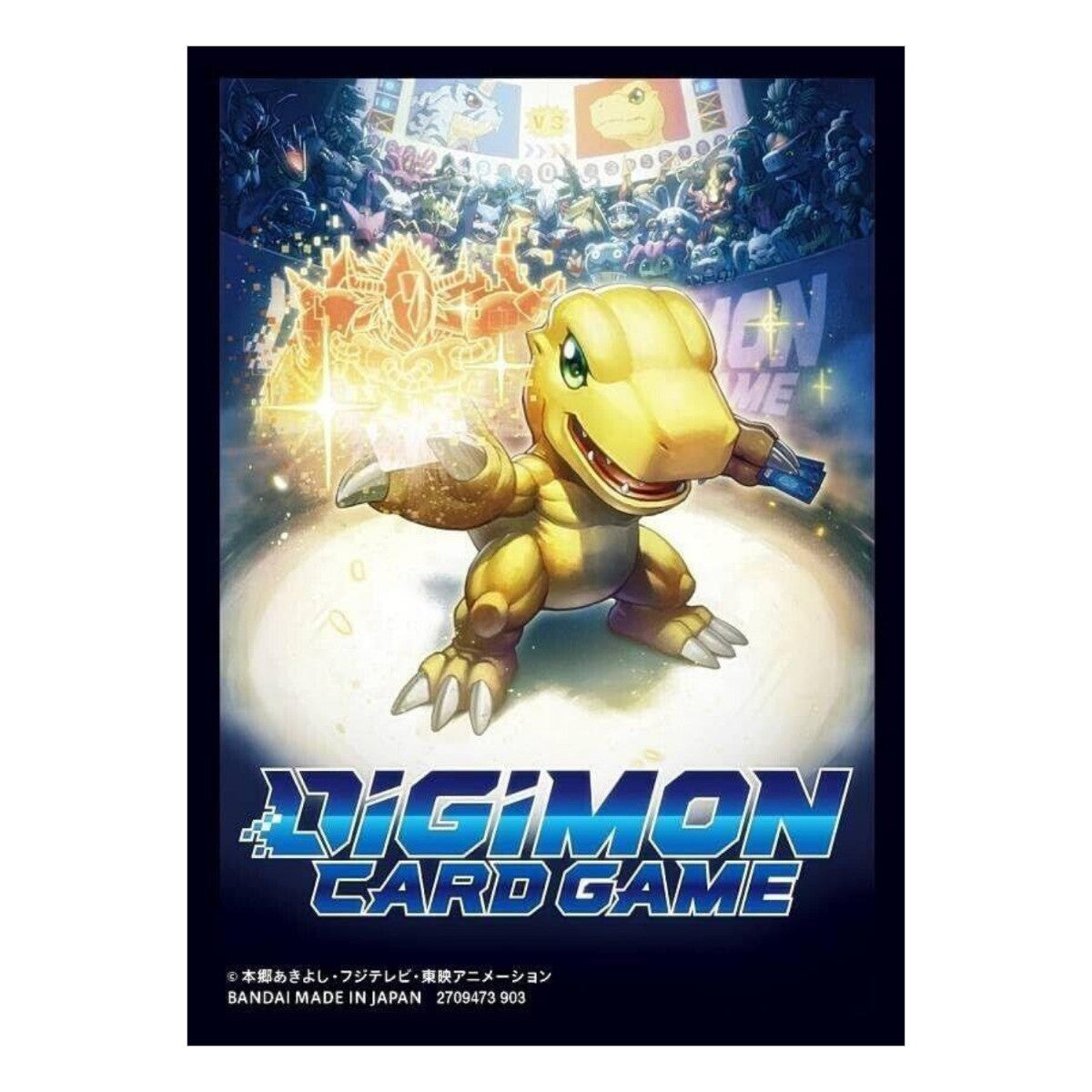 Digimon TCG Official Sleeves V1 2024 Agumon Single Pack BAN9042311-Agumon