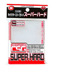 KMC SleevesOver Sized Gold Over Sleeves Character Guard, Fits Standard Size Cards MTG, Weiss, and Pokemon KMC-CG1492