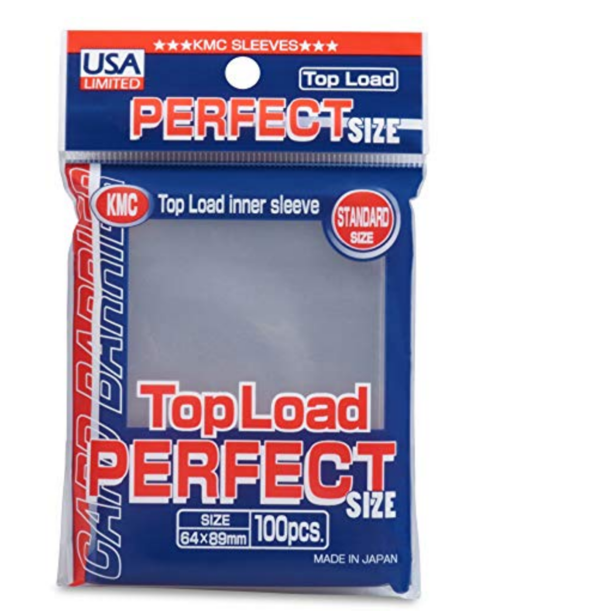 KMC Sleeves USA Version Pack of 100 KMC-PS2000