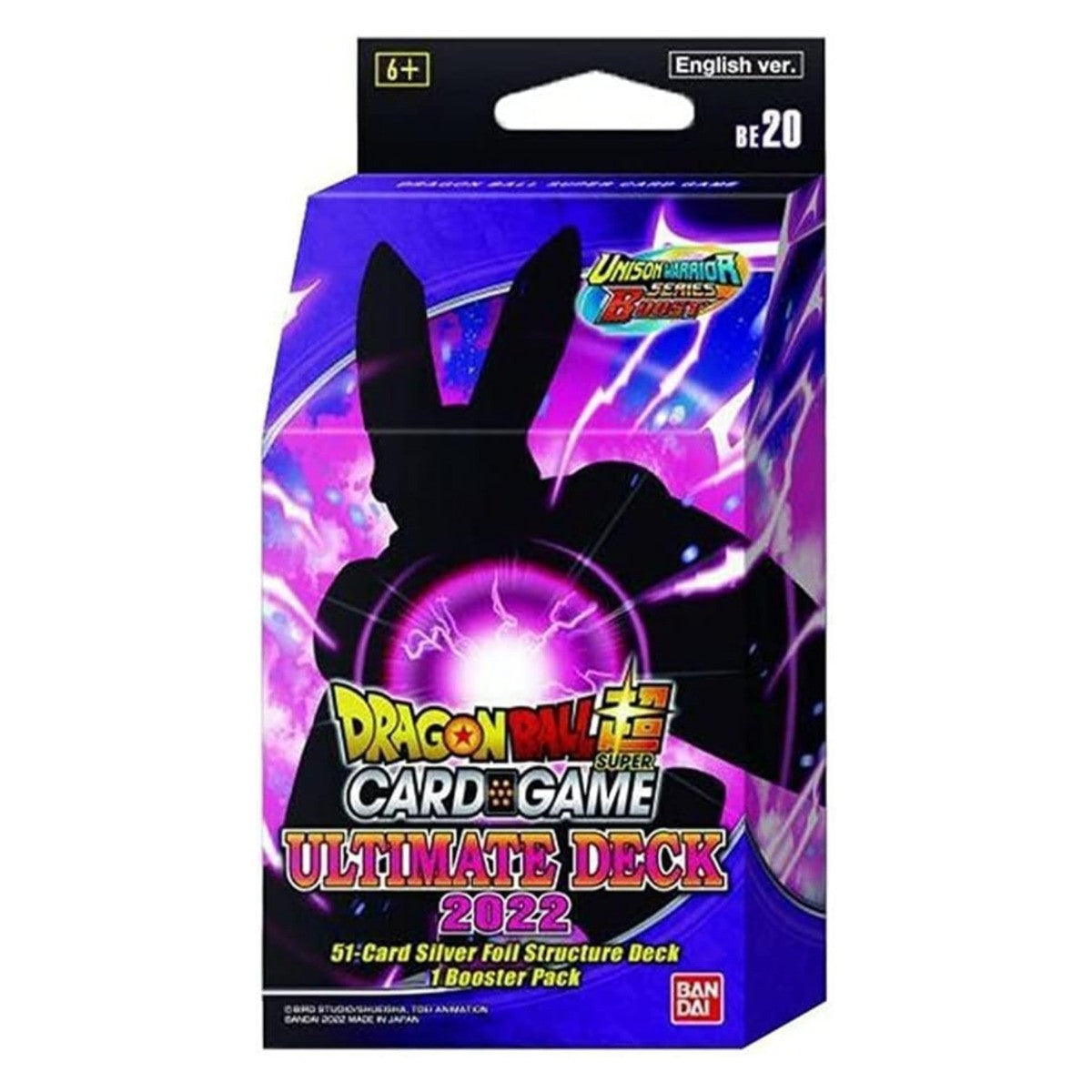 Dragon Ball Super TCG Unison Warriors Ultimate Deck 2022 Single Pack BAN2611044-1P