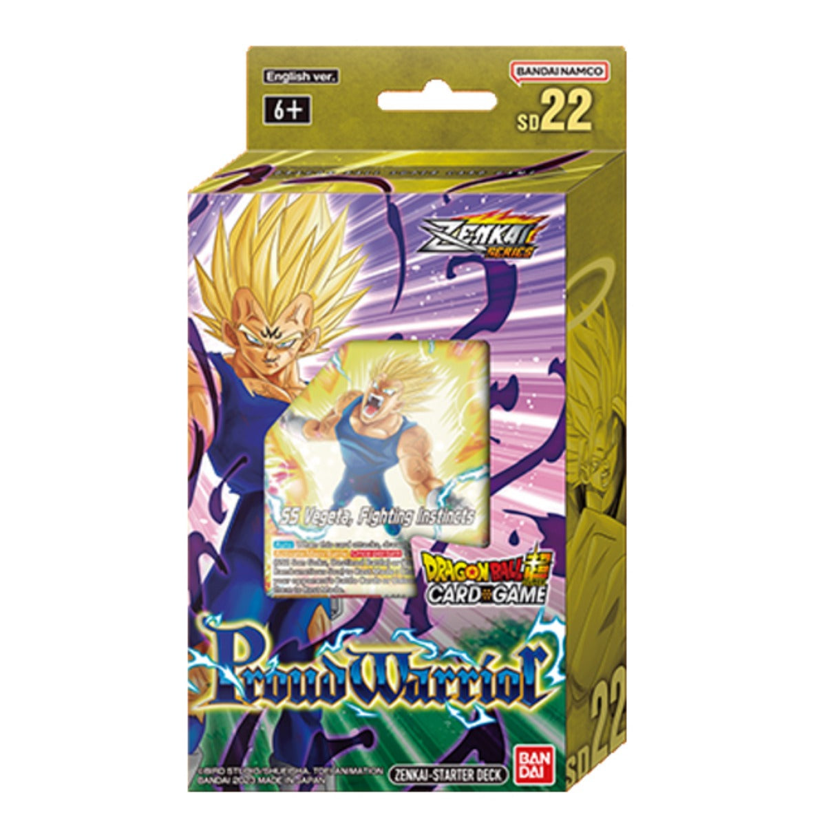 Dragon Ball Super TCG: Starter Deck 22 Display (6) (SD22)