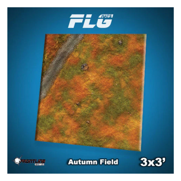Frontline Gaming FLG Mats Autumn Field 3'x3' For Warhammer 40K Age Of Sigmar Star Wars Legion X-Wing Board Games AutField3x3