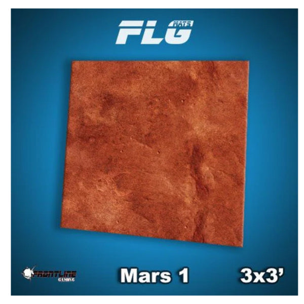 Frontline Gaming FLG Mats Mars 1 44"x30" For Battles In Warhammer 40K Horus Heresy Combat Patrol And Board Games MARS44x30