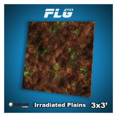 Frontline Gaming FLG Mats Irradiated Plains 3'x3' For Warhammer 40K Age Of Sigmar Star Wars Legion X-Wing Board Games IrrPlains3x3