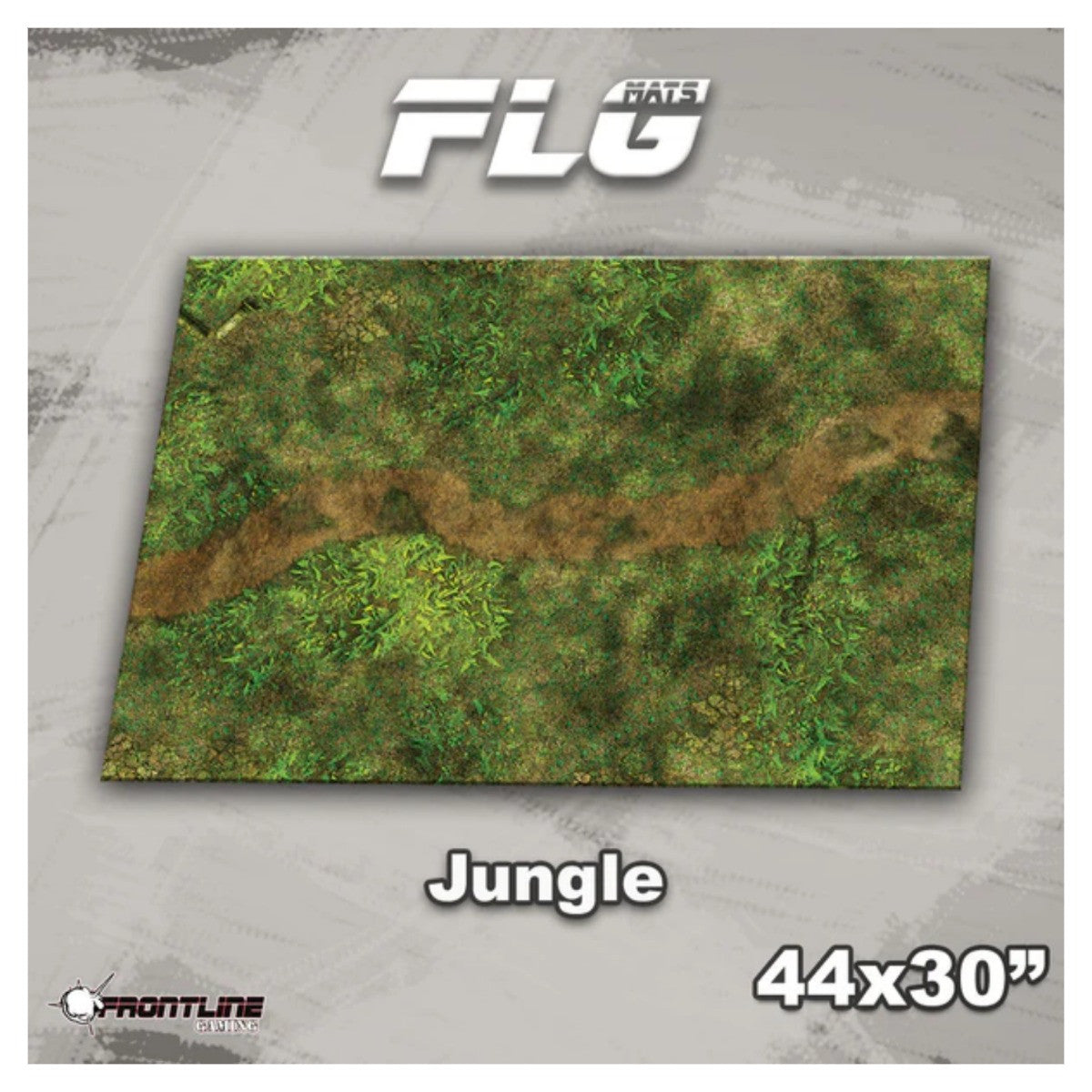 Frontline Gaming FLG Mats Jungle 44"x60" For Tournament Warhammer 40K Horus Heresy Age Of Sigmar Incursion And Strike Force Board Games Jung44x60