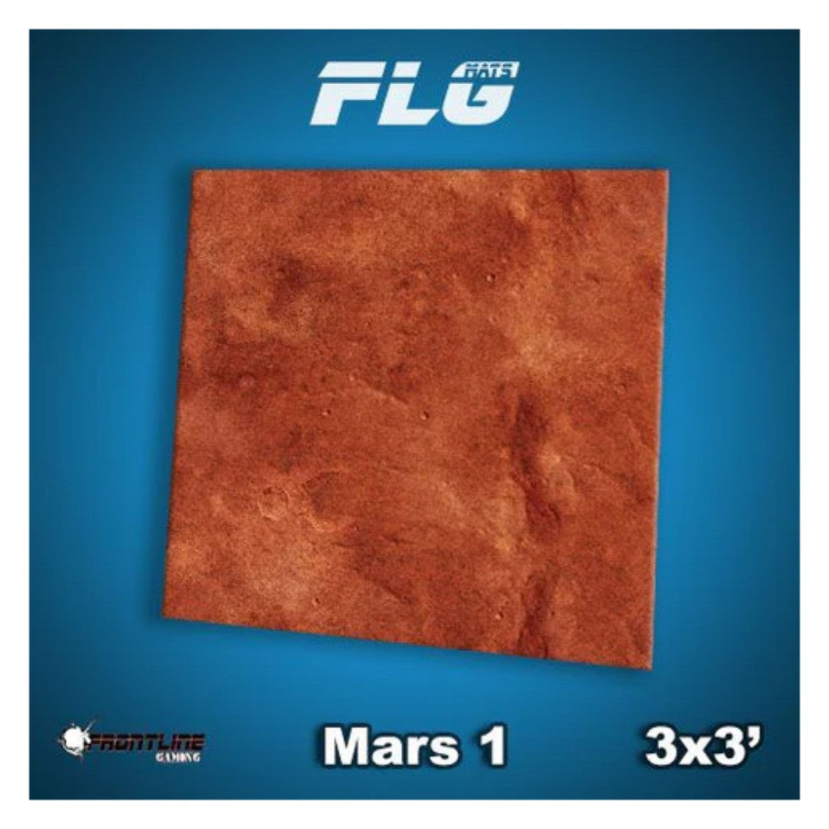Frontline Gaming FLG Mats Mars 1 3'x3' For Warhammer 40K Age Of Sigmar Star Wars Legion X-Wing Board Games MARS3X3
