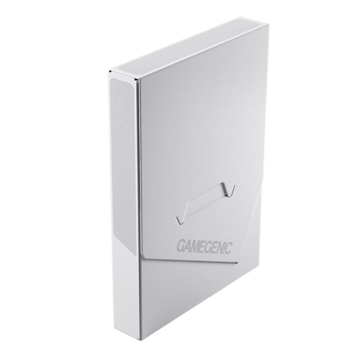 Gamegenic Cube Pocket 15+ Deck Box Slim Card Holder for Cube Drafting and Card Protection White GGS25104ML