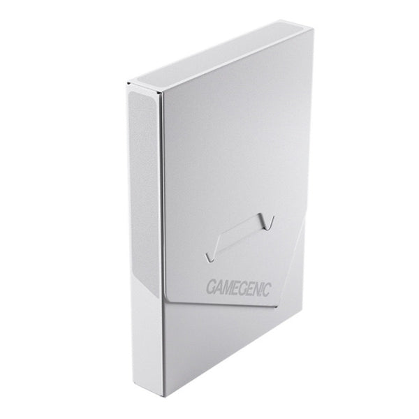 Gamegenic Cube Pocket 15+ Deck Box Slim Card Holder for Cube Drafting and Card Protection White GGS25104ML