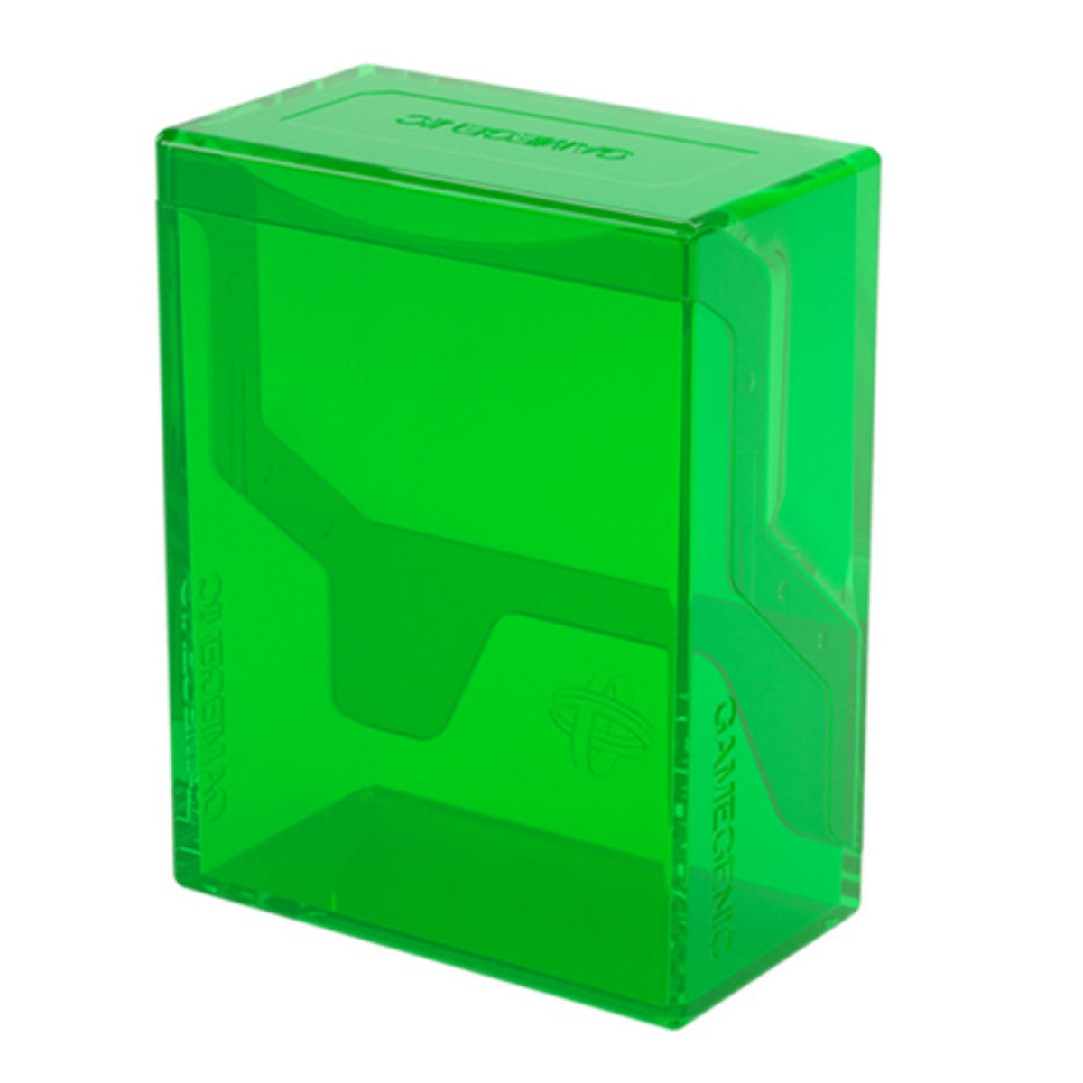 Gamegenic Bastion 50+ Xl Green Secure Deck Box For 50+ Double Sleeved Cards With Compact Design GGS22022ML