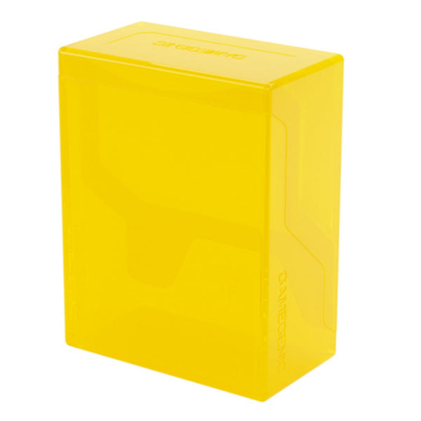 Gamegenic Bastion 50+ Xl Yellow Secure Deck Box Sleeved Cards With Compact Design GGS22025ML
