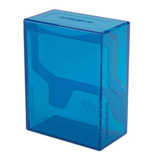Gamegenic Bastion 50+ Xl Blue Secure Deck Box For 50+ Double Sleeved Cards With Compact Design GGS22020ML