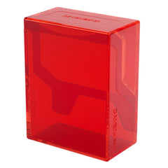 Gamegenic Bastion 50+ Xl Red Secure Deck Box For 50+ Double Sleeved Cards With Compact Design GGS22021ML