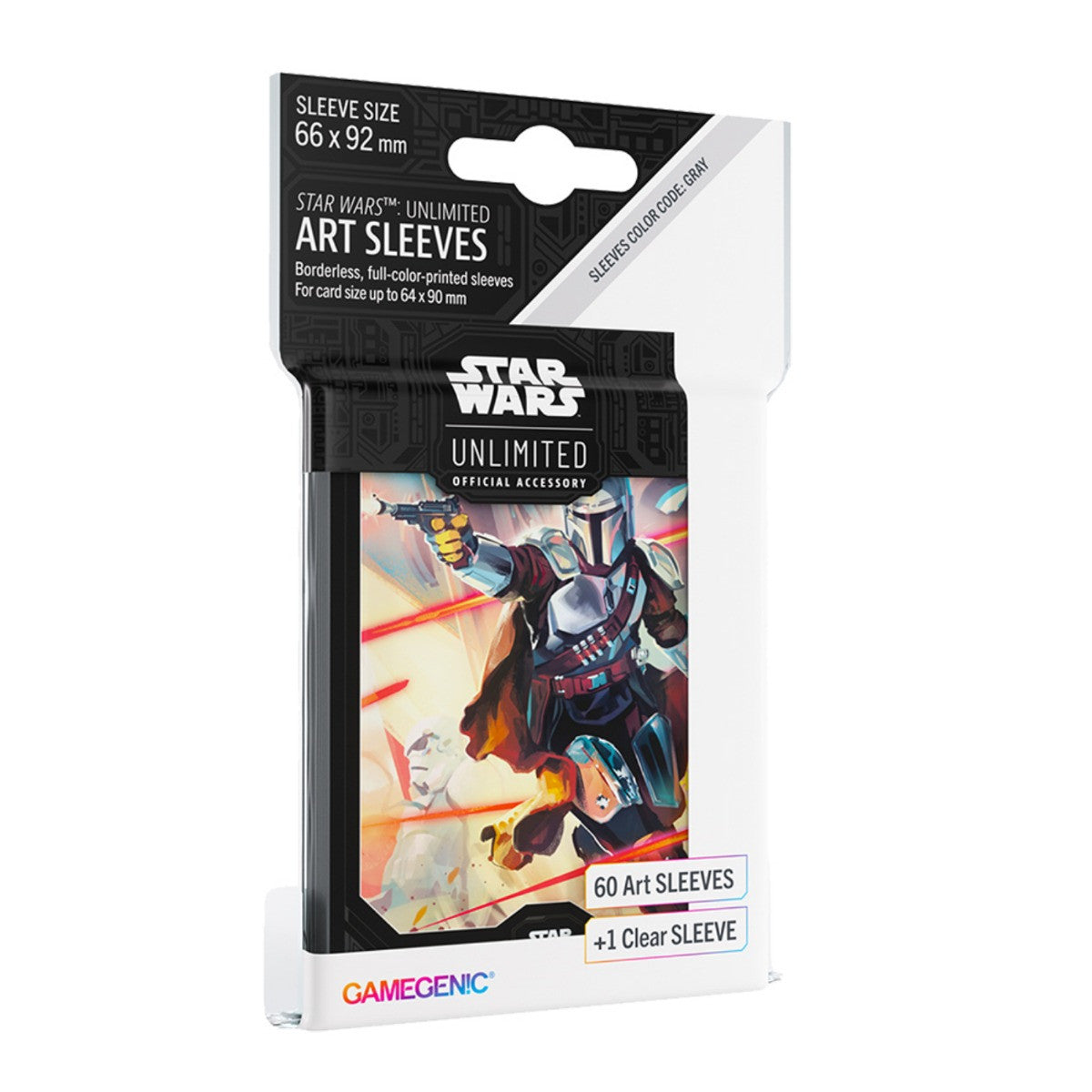 Gamegenic Star Wars Unlimited Art Sleeve Mandalorian GGS15053ML