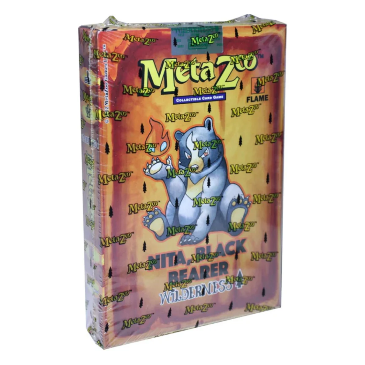 Metazoo TCG Cryptid Nation Base Set Nita Black Bearer Wilderness Theme Deck 1st Edition Single Pack MZGWDTDMX-FLAME