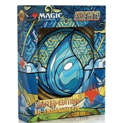 Pinfinity Pin MTG Stained Glass Island Limited Edition AR Pin Magic The Gathering Collectible PINMTG061