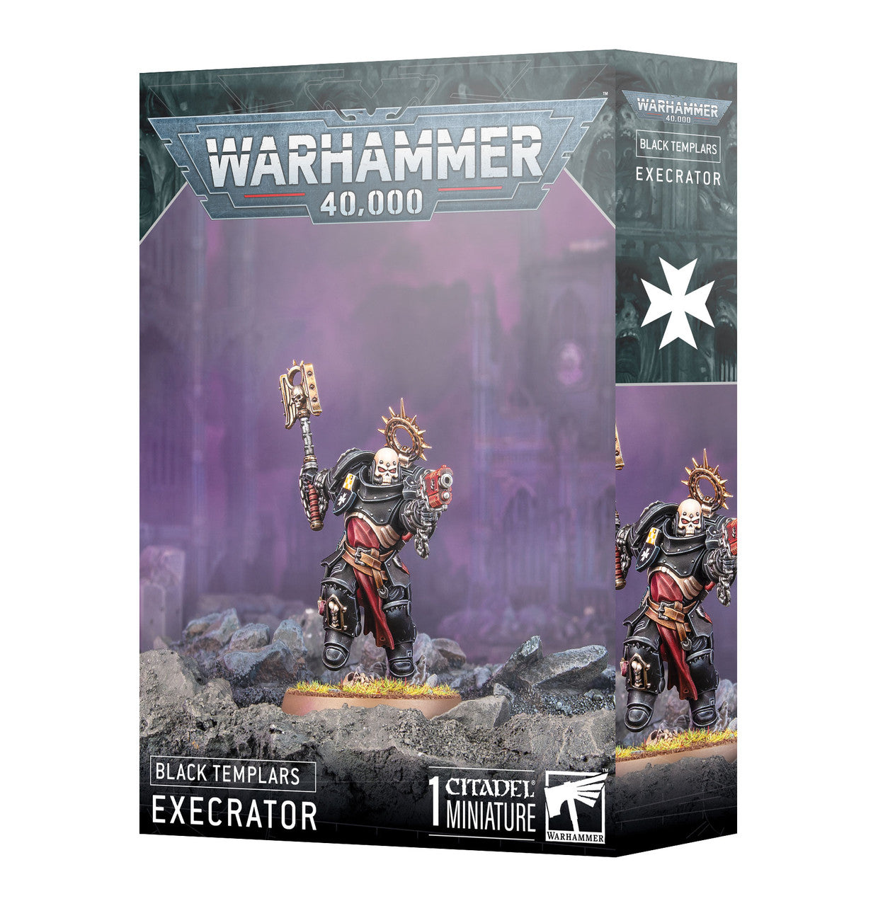 Games Workshop Warhammer 40K Black Templars Execrator Plastic Box GW-2025-55-50