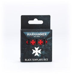 Games Workshop Warhammer 40K Black Templars Warhammer 40000 Dice GW-2025-55-51