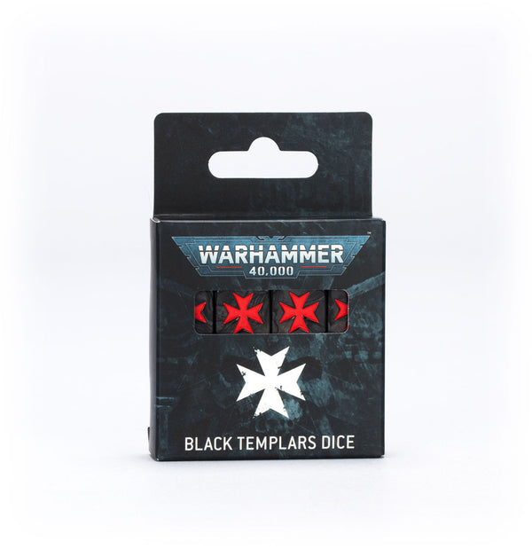 Games Workshop Warhammer 40K Black Templars Warhammer 40000 Dice GW-2025-55-51