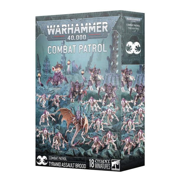Games Workshop Warhammer 40K Tyranid Combat Patrol Assault Brood 2025 Plastic Box 73-511