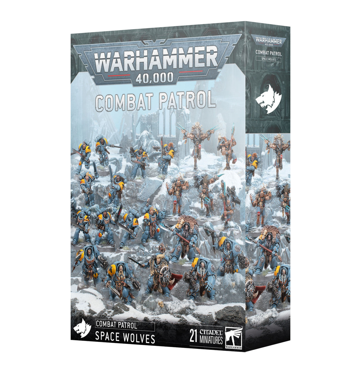 Games Workshop Warhammer 40K Space Wolves Combat Patrol 2025 Plastic Box 73-532