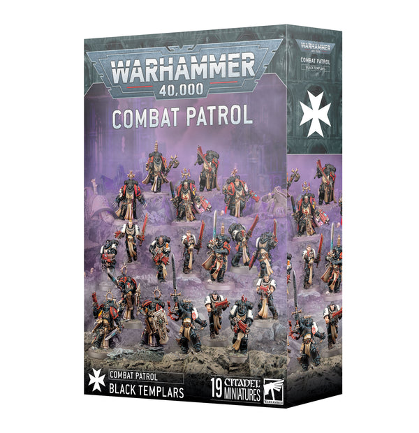 Games Workshop Warhammer 40K Black Templars Combat Patrol 2025 Plastic Box 73-553