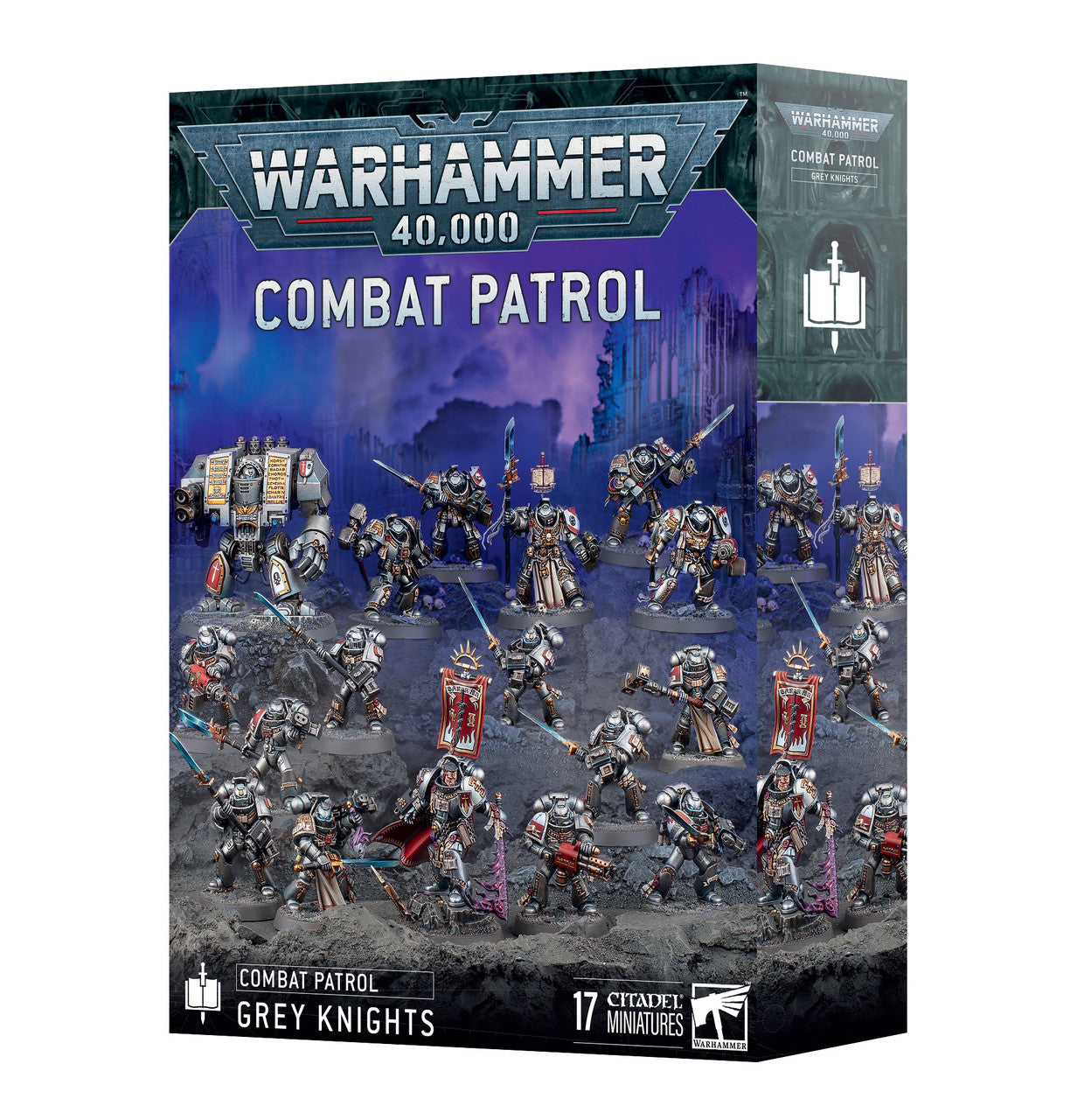 Games Workshop Warhammer 40K Grey Knights Combat Patrol 2025 Plastic Box 73-572