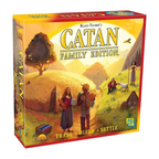 Catan Family Edition Board Game Base Game for Adults and Family for Ages 10+ for 3 to 4 Players Average Playtime 60 Minutes CSI-CN7003