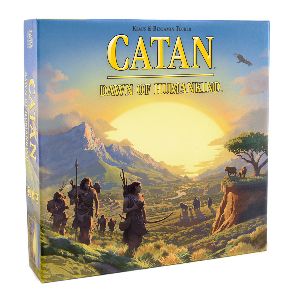 Catan Dawn of Humankind Board Game Base Game for Adults and Family for Ages 12+ for 3 to 4 Players Average Playtime 90 Minutes CN3206