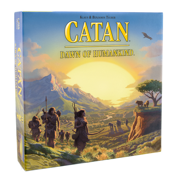 Catan Dawn of Humankind Board Game Base Game for Adults and Family for Ages 12+ for 3 to 4 Players Average Playtime 90 Minutes CN3206