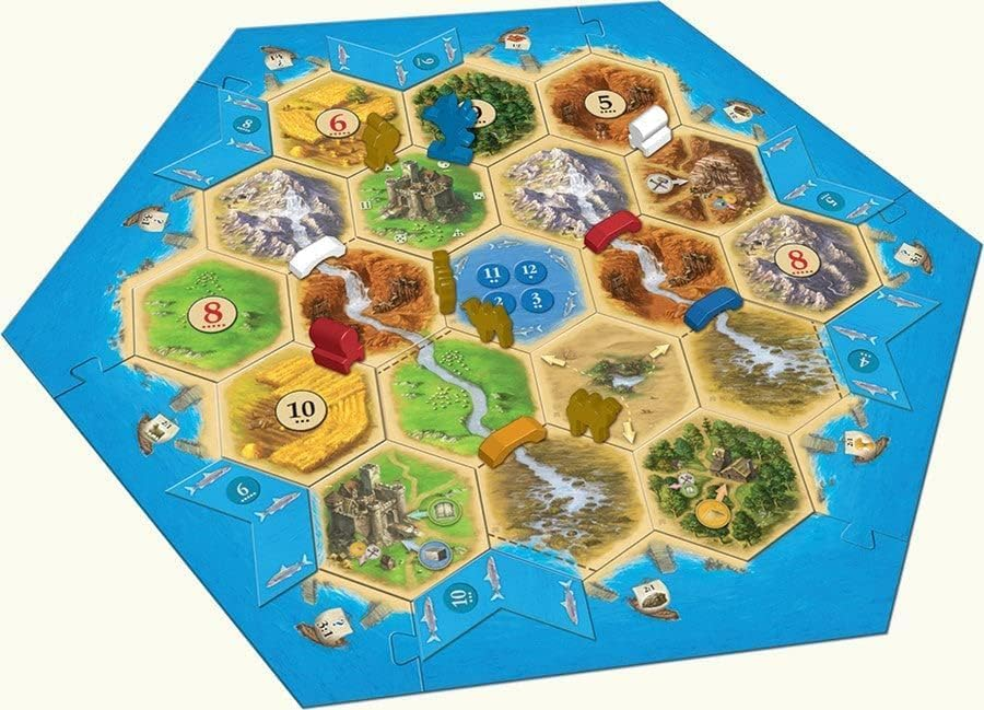 Catan Traders and Barbarians Board Game Expansion for Adults and Family for Ages 12+ for 3 to 4 Players Average Playtime 90 Minutes CN3079