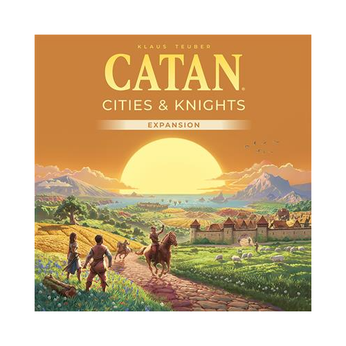 Catan Cities and Knights Board Game Expansion for Adults and Family for Ages 12+ for 3 to 4 Players Average Playtime 90 Minutes CN3087